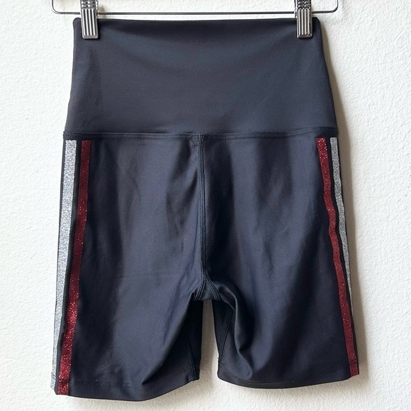 Beach Riot Glitter Size Stripe Bike Shorts Sz M - Picture 8 of 15